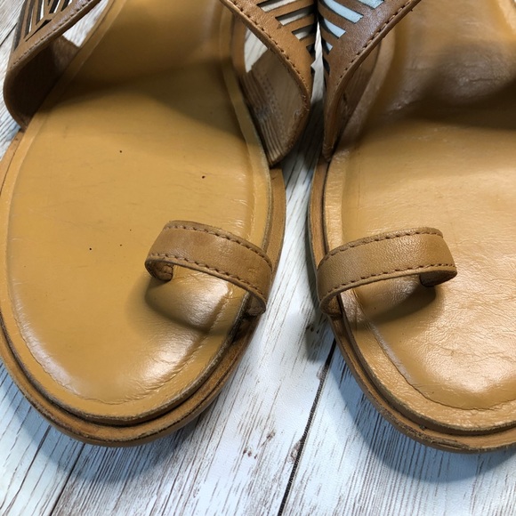 DIANE VON FURSTENBERG Brown Crisscross zip up - Picture 6 of 7